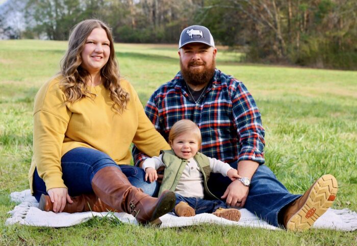 Family farm husband son Georgia